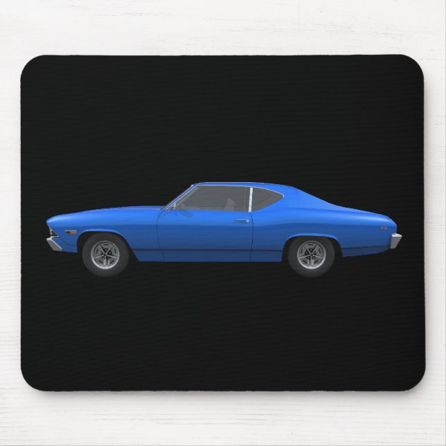 Chevelle 1969 SS: Revestimento azul: Mousepad (Frente)