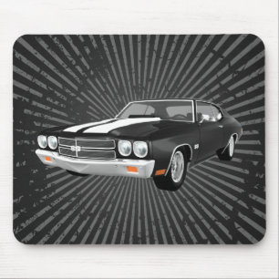 Chevelle 1970 SS: Revestimento preto: Mousepad