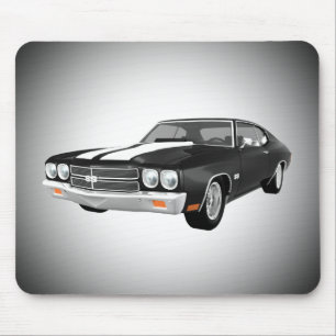 Chevelle 1970 SS: Revestimento preto: Mousepad