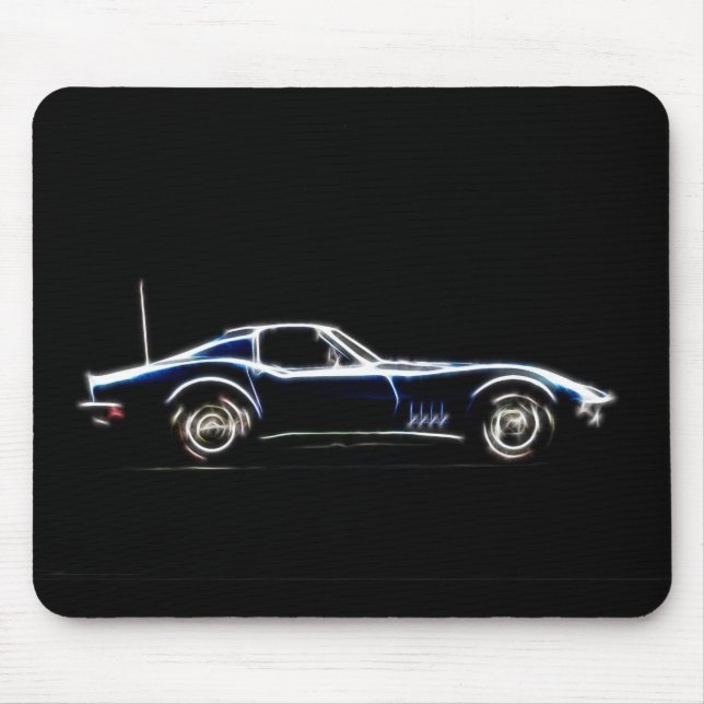 Chevrolet Corvette 1968 Mousepad (Frente)
