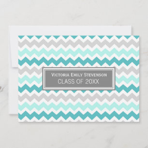 Chevron de convite para Festa de formatura persona