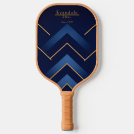 Chevron Dourado Personalizado da Marinha Sofistica