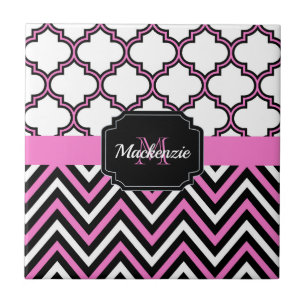 Chevron e Quatrefoil