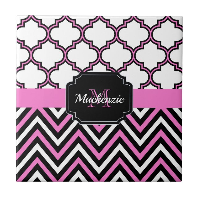 Chevron e Quatrefoil (Frente)
