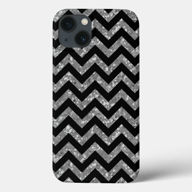 Chevron Glitter Look iPhone 6 case Tough Xtreme Ca (Verso)