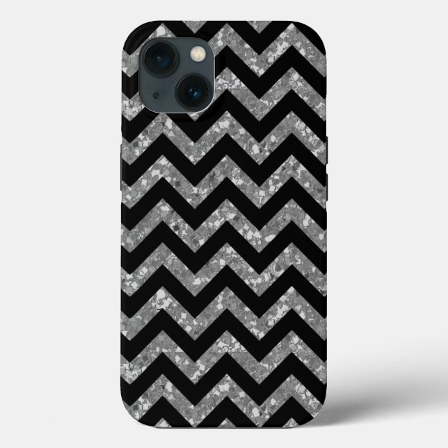 Chevron Glitter Look iPhone 6 case Tough Xtreme Ca (Verso)