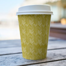 Chevron, Herringbone Pattere, Vintage Dourado