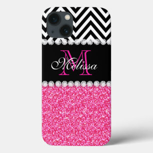 CHEVRON MONOGRAMMED