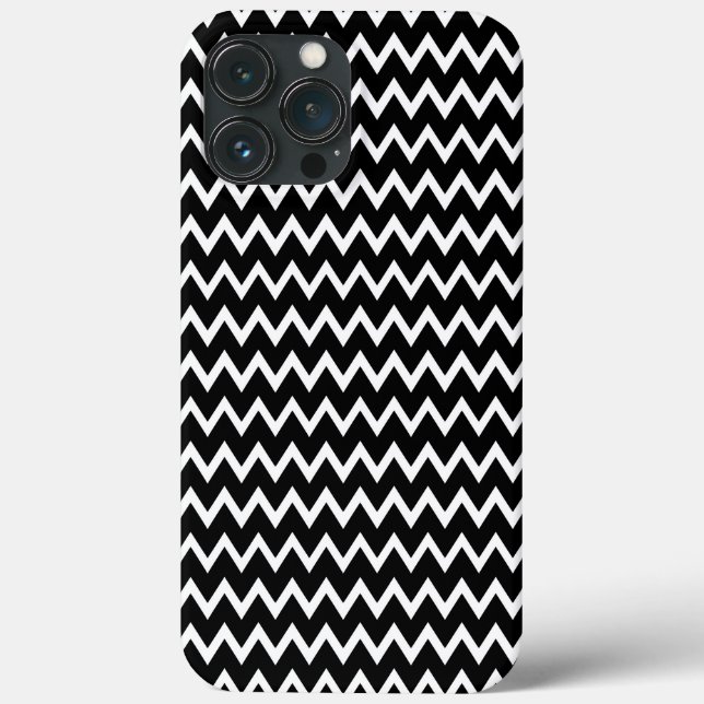 Chevron Preto E Branco (Verso)