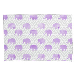 Chevron Primitivo Do Elefante De Aquarelas Shibori