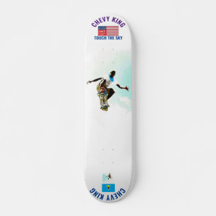 CHEVY KING TOQUE O CÉU  7 3/4" Deck de Skateboard