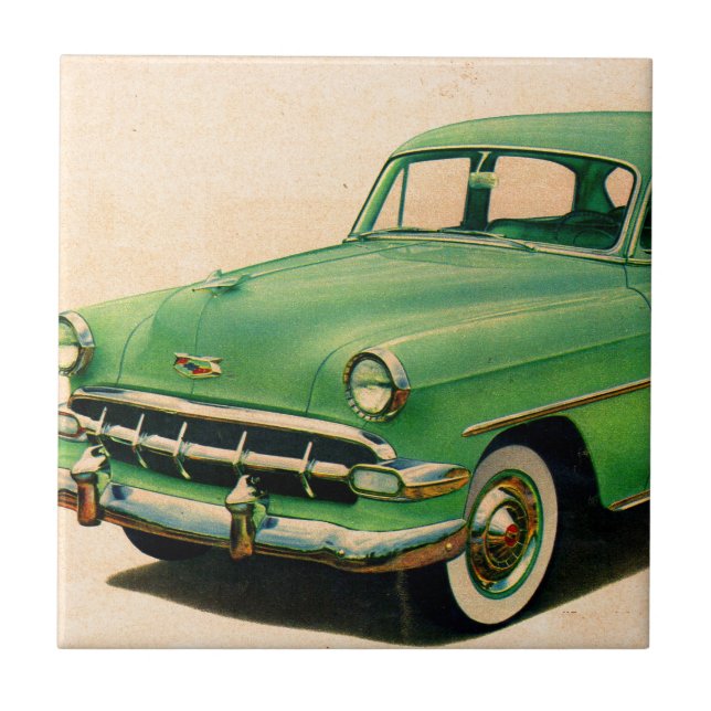 Chevy verde dos anos 50 (Frente)