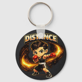 Chibi Dojo Distância Temporização Porta-Chaves