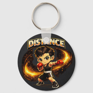 Chibi Dojo Distância Temporização Porta-Chaves