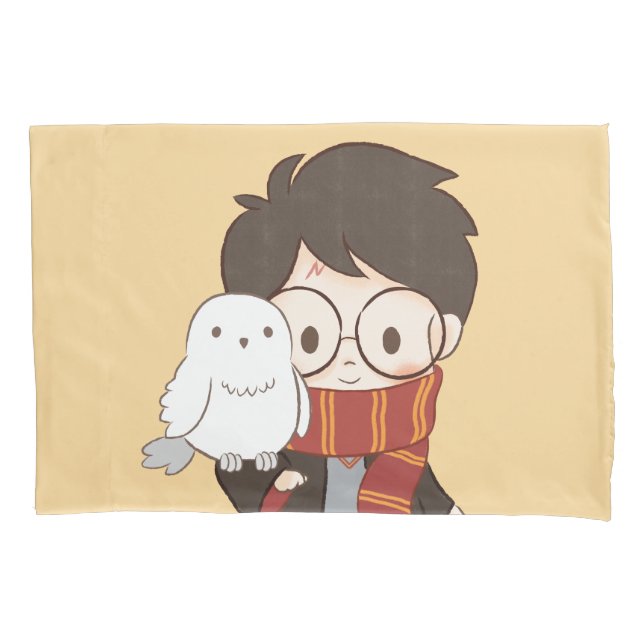 Chibi HARRY POTTER™ & Hedwig (Frente)