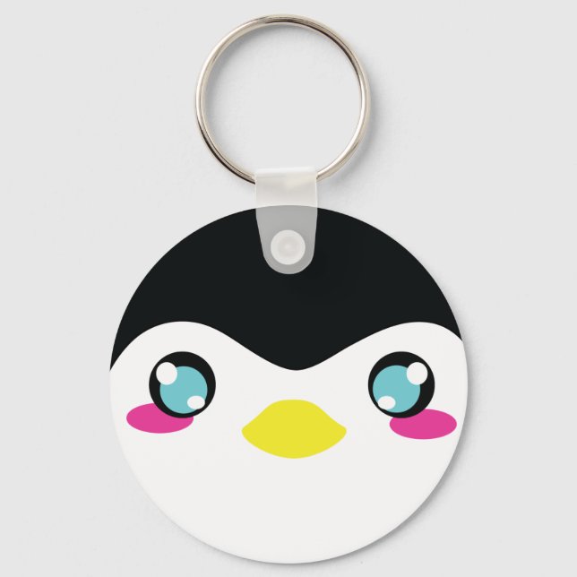 Chibi Penguin Chaveiro (Frente)