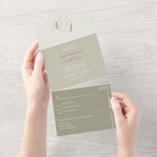 Chic Alabaster Wedding