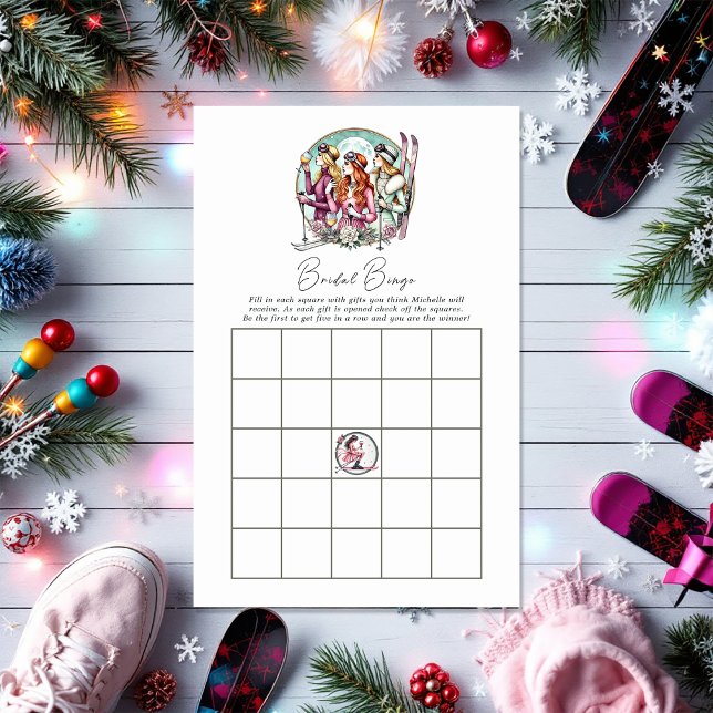 Chic Bachelorette Weekend Social Club Bingo Game (Chic Bachelorette Weekend Social Club Bingo Game)