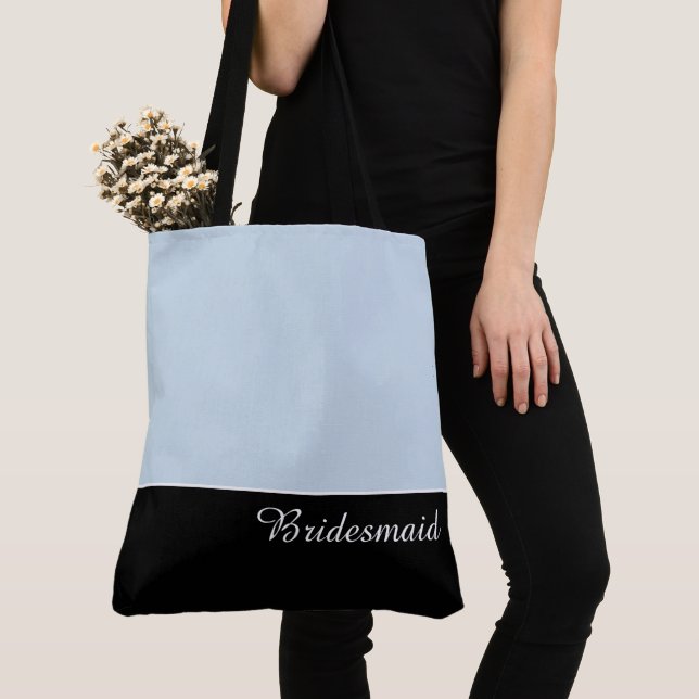 Chic Bridesmaid Tote Bag (Close Up)