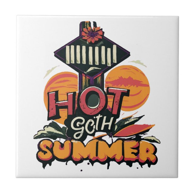Chic de Verão de Gótico quente (Frente)