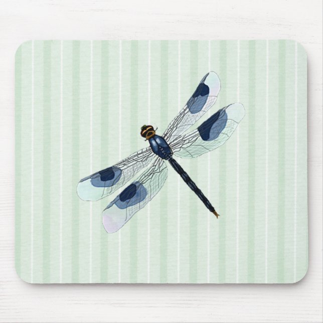 Chic Dragonfly Mousepad (Frente)