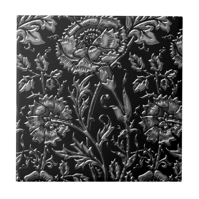 Chic Floral Silver (Frente)