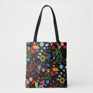 Chic Floral Tote Bag