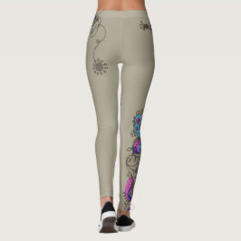 Chic - Flores de Leggings / Florais