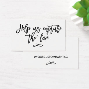 Chic Hand Lettered Ajude-Nos A Capturar O Amor