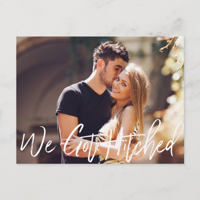 Chic Hand Lettered: Conseguimos O Anúncio (Frente)