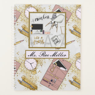 Chic Mãe Chefe Planejador Personalizado