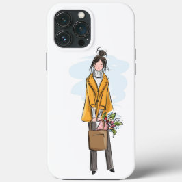 Chic Marble e capas de iphone Dourada:Tendência Lu