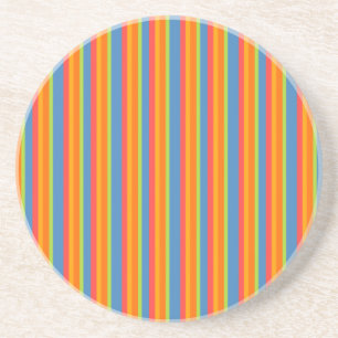 Chic Marigold Medley Striped Sandstone Porta copos
