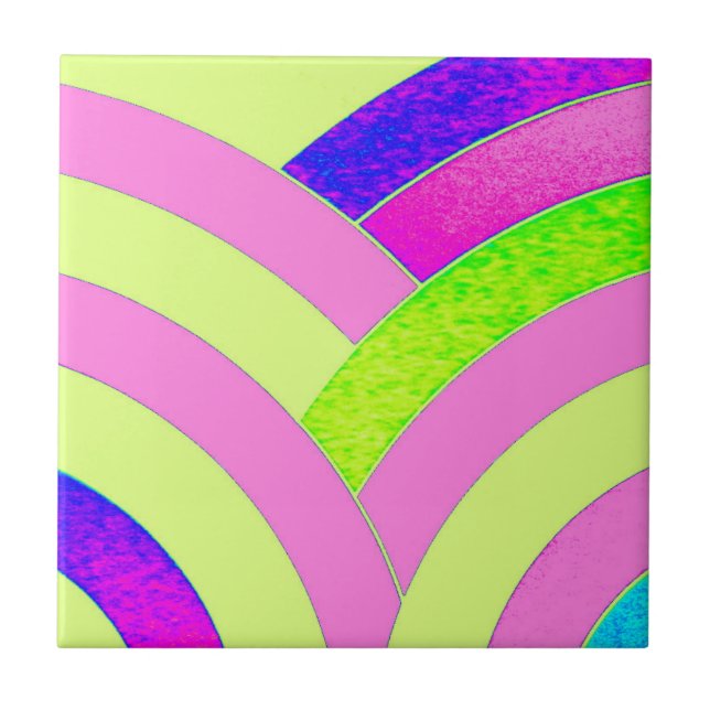 chic na moda sofisticados chevrons contemporâneos (Frente)