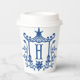 Chic Pagoda Monograma - Copas de Papel H