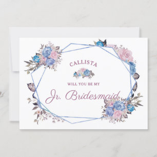 Chic Parisiense Charm Be My Jr. Bridesmaid Propost