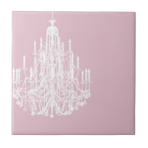 Chic Pink Chandelier