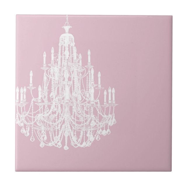 Chic Pink Chandelier (Frente)