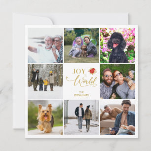 Chic Poinsettias Collage 8 Fotografias Natal