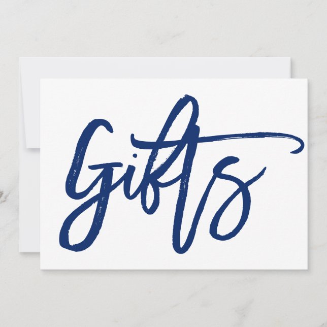 Chic - Sinal de Presente de Casamento com Letra de (Frente)