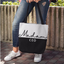 Chic Trendy Madam CEO Work Bolsa