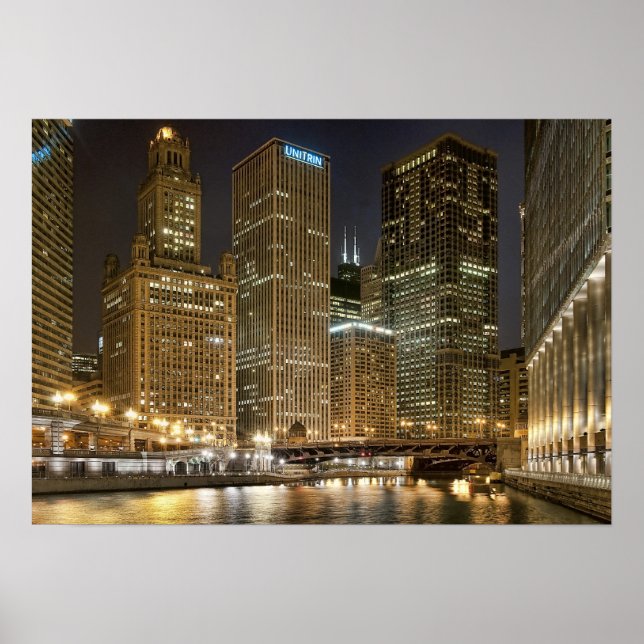 Chicago by Night poster (Frente)