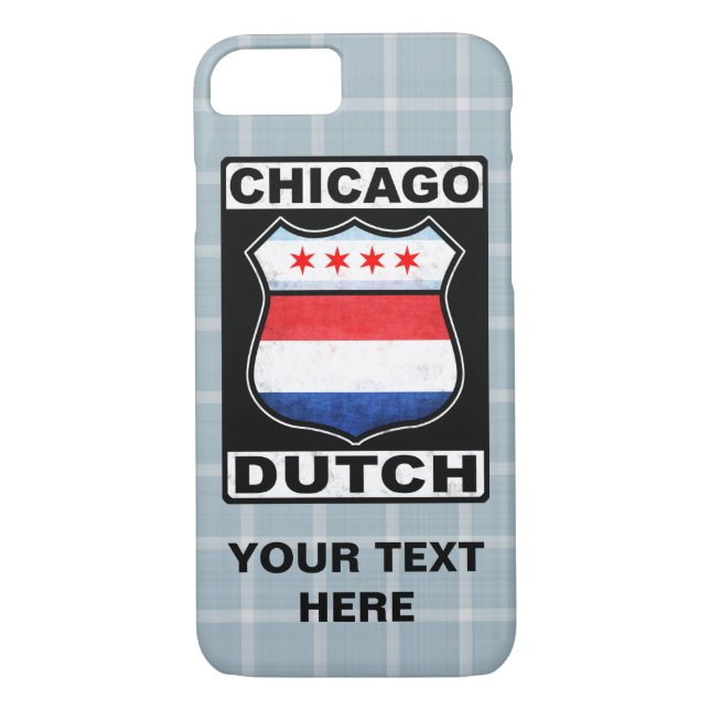 Chicago Dutch Shield Capa de telefone (Verso)