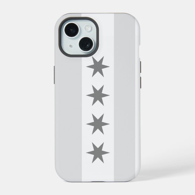 Chicago Flag Noir (Verso)