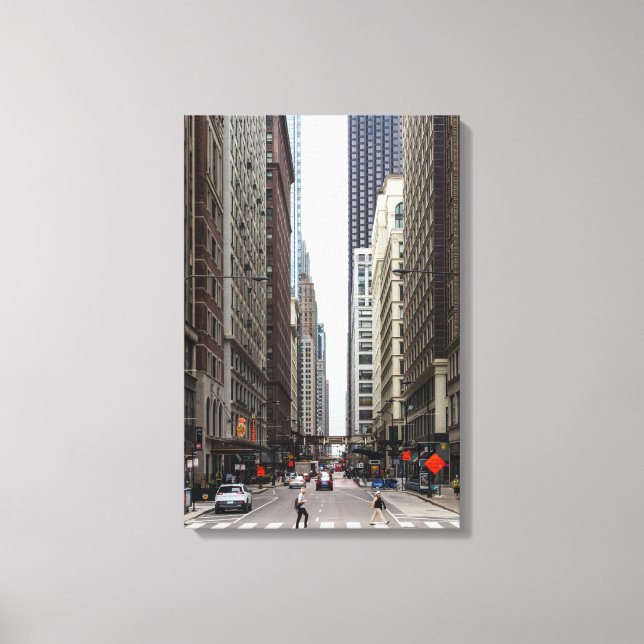 Chicago Madison Street Canvas (Frente)