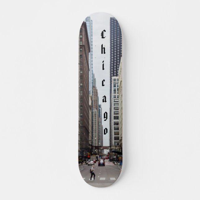 Chicago Madison Street SkateBoard Deck (Frente)