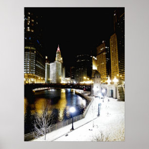 Chicago Winter Poster
