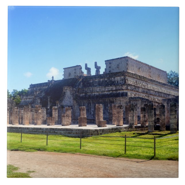 Chichen Itza. Guerreiros do Templo (Frente)