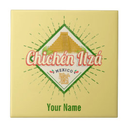 Chichen Itza México Retro Mayan Vintage Yucatan