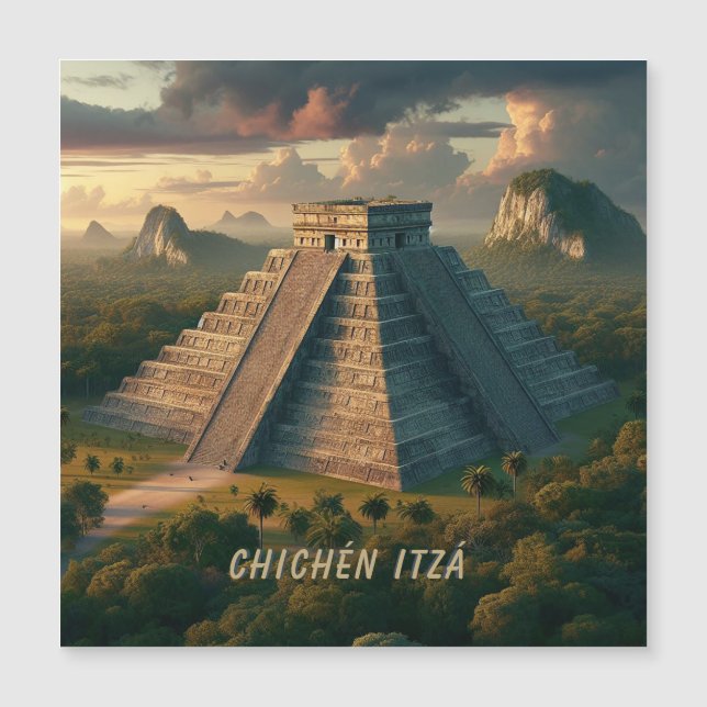 Chichén Itzá Yucatá México Viagem (Frente)